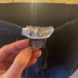 Channa Black Genie Pants